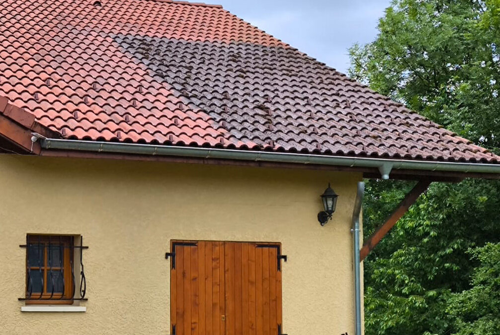 Nettoyage & démoussage de toiture